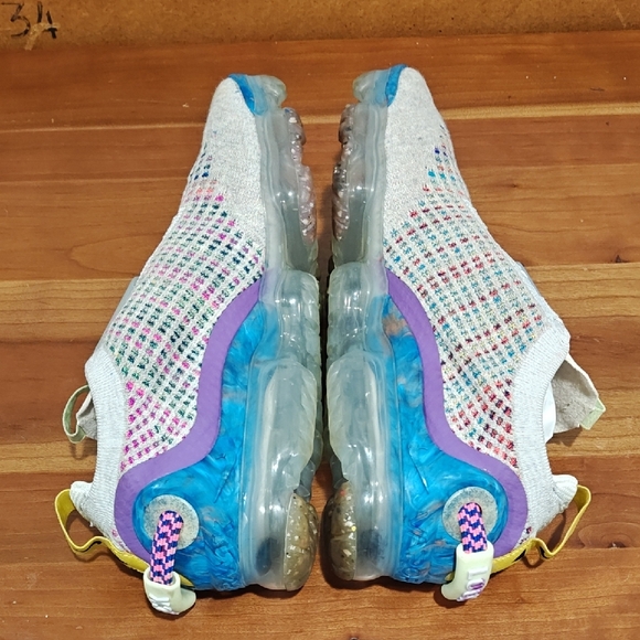 Nike Air Vapor Max 2020 Pure Platinum Multicolor (Women's) - Picture 7 of 11